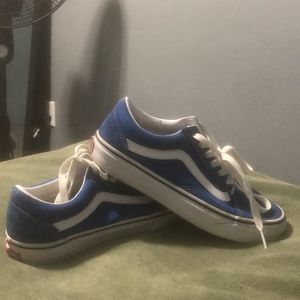 Size 7 Women’s blue vans